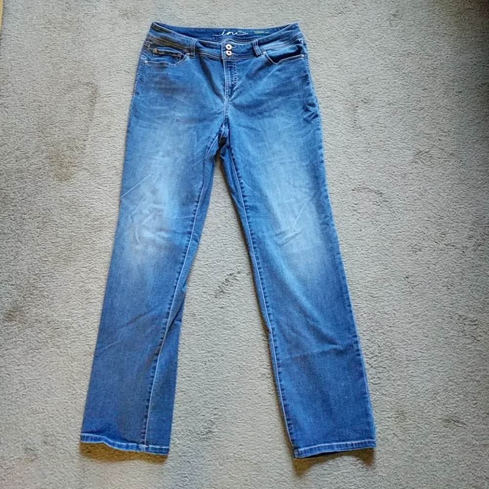 INC Straight Leg Curvy Jeans
